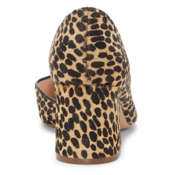 NIB LOUISE ET CIE Puss Print Flare Heel Pump Sz.6 - Picture 5 of 8